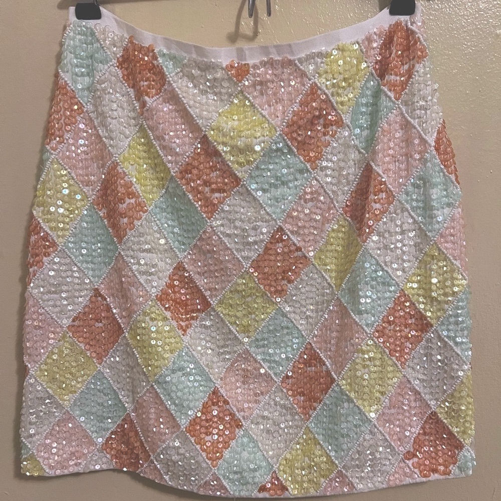 Sequin Mini Skirt, Topshop Skirt